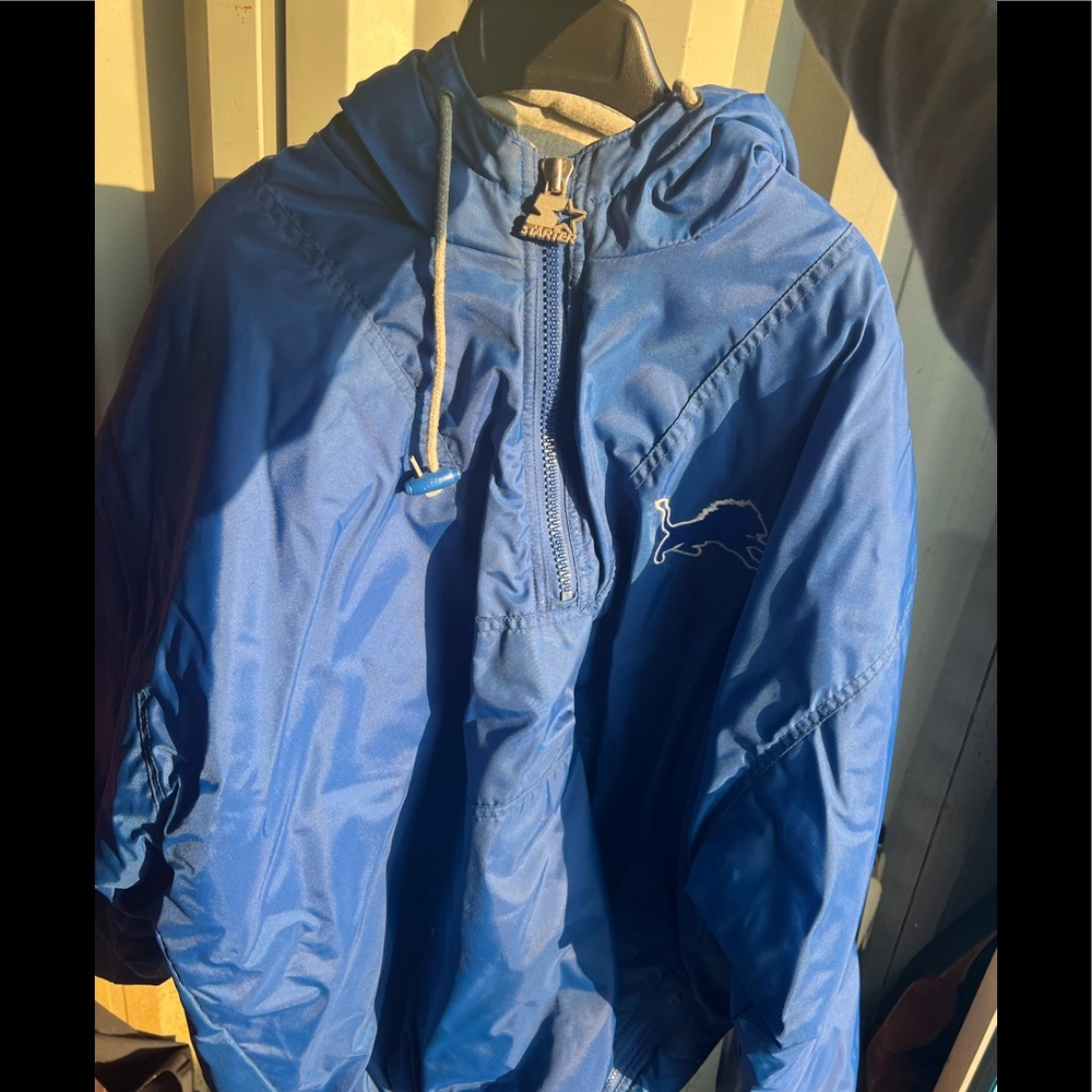 Detroit Lions Puffer jacket Great condition Mens XL